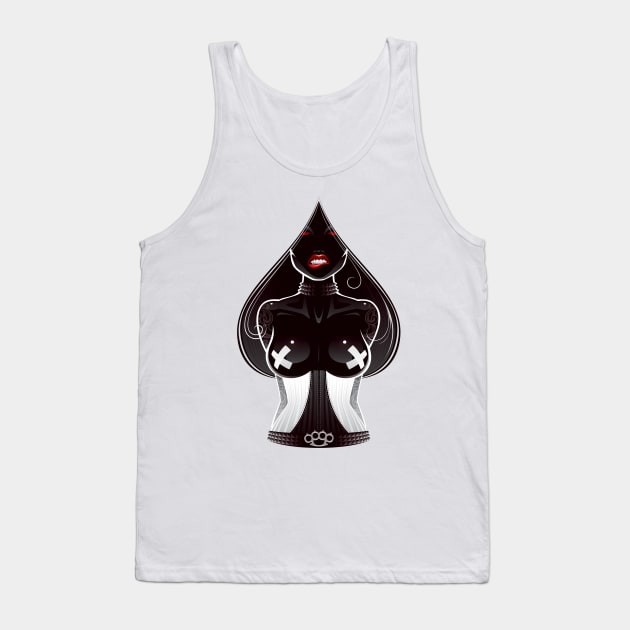 Ace of Spades Tank Top by Leon